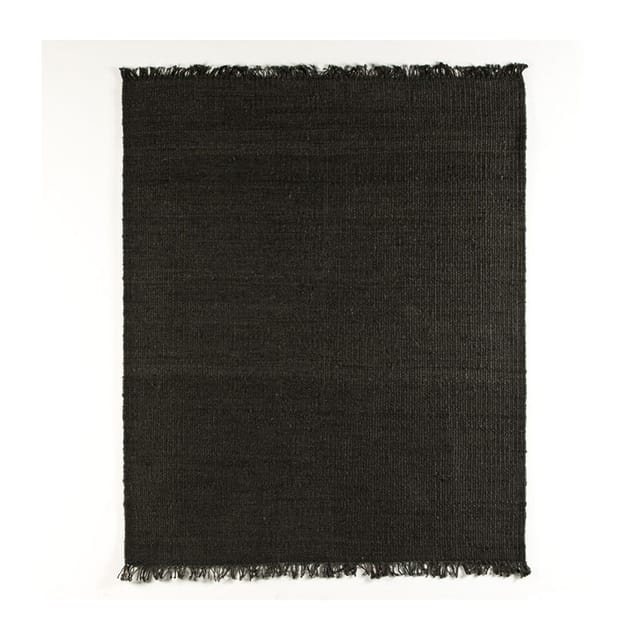 Teppich 200x1x250 Schwarze Jute