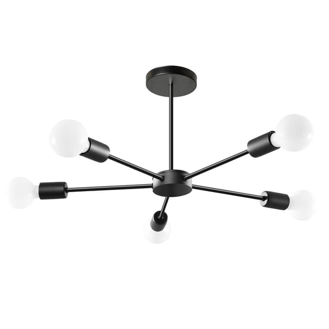 Toolight - Deckenlampe App1024-5cp Black
