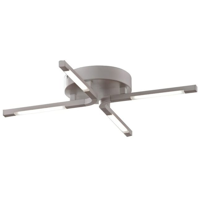 Tetra Cristalrecord Graue Led-deckenleuchte 26-287-20-002