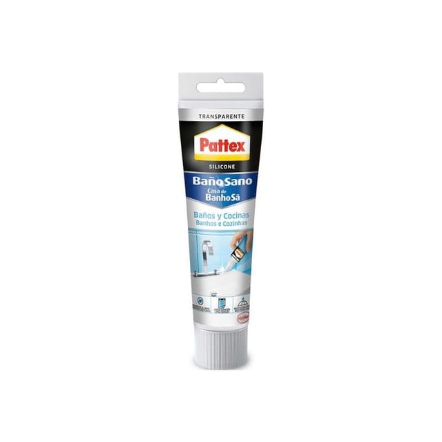 Henkel - Pattex Silikon Für Badezimmer Und Küchen, Transparent, 50 Ml, 1974408