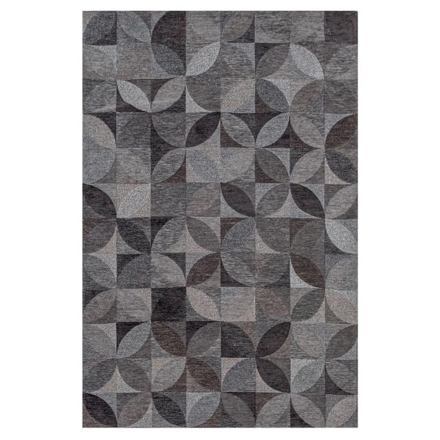 Beneffito - Teppich – Kollektion Rondo – Charcoal – Teppich – Braun – 200 X 280 Cm