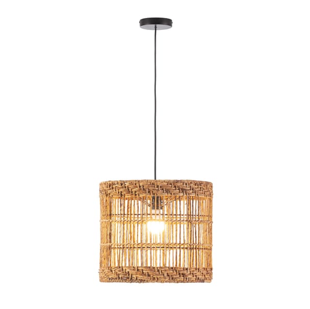 Fijalo - Deckenleuchte 40x40x36/200 Bananenblatt