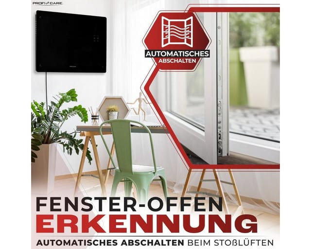 Proficare Pc-gkh3118 Elektrischer Heizkörper Schwarz 1500w