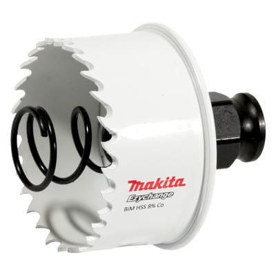 Lochsäge Ezychange Bim Ø 51 Mm, Für Dünne Bleche, Mit Gegendruckfeder - Makita