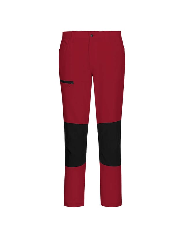 Arbeitshose Wx2 Stretch Dunkelrot L - De(46) - Uk(36)