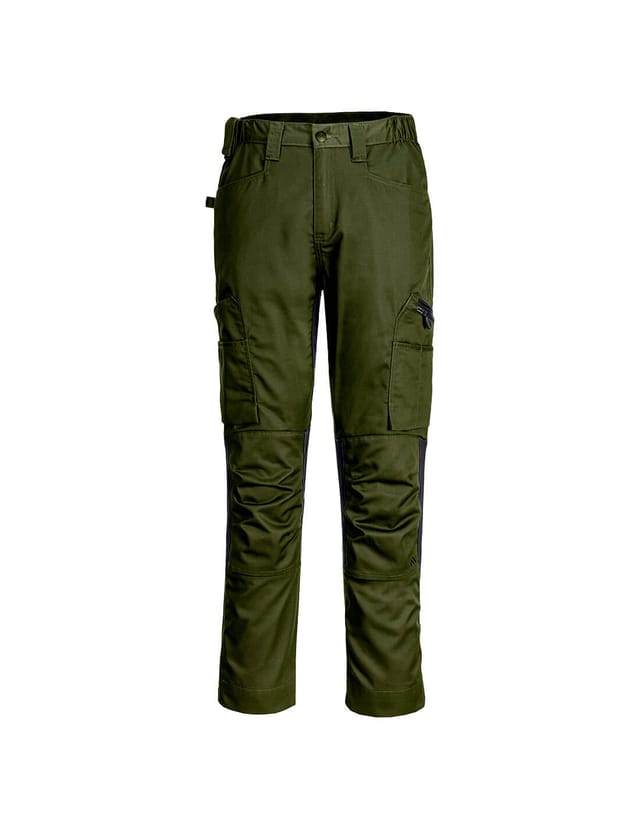 Arbeitshose Wx2 Eco Stretch Olivgrün 4xl - Fr(58) - Uk(48)