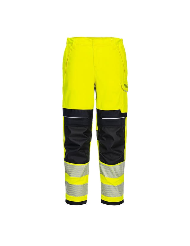 Arbeitshose Damen Pw3 Fr Hi-vis Gelb/schwarz S - Fr(36) - Uk(26)