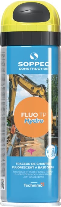 Spraydose - Baustellenmarkierer Fluo Gelb Tp Hydro Soppec - 143517