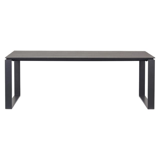 Ebuy24 - Martinus Gartentisch 210 X 100 Cm Schwarz.