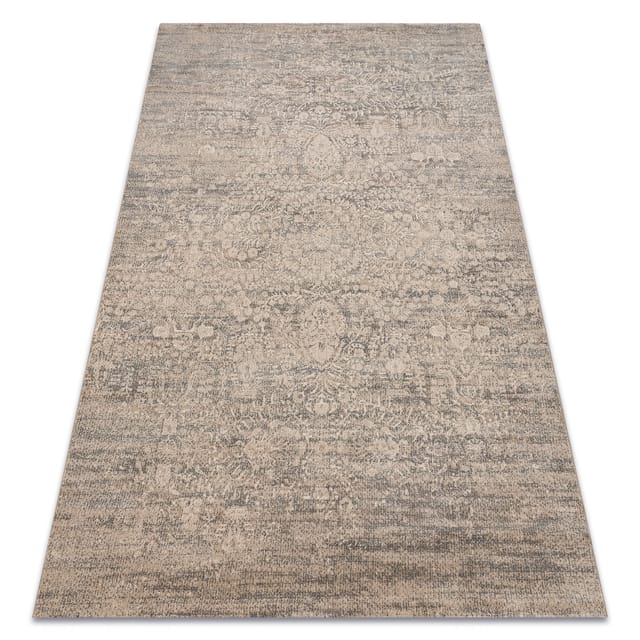 Teppich Wolle Jade 45008/110 Ornament Beige / Blau Osta Beige 85x160 Cm