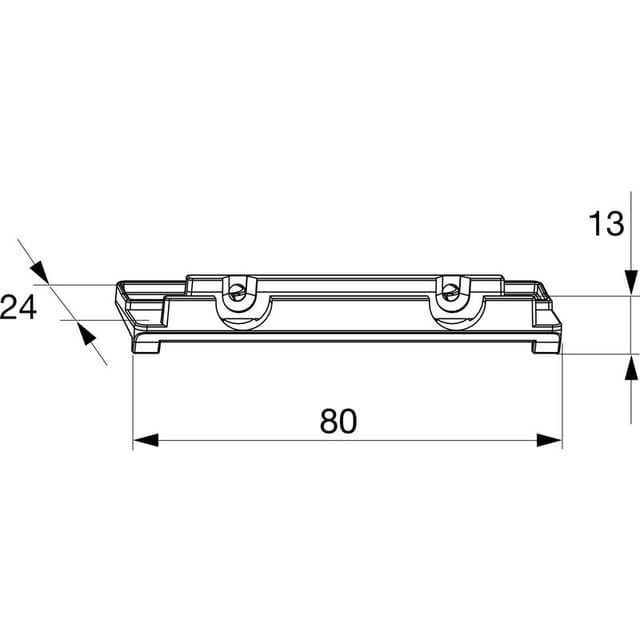 Maco - Fiber-therm Aufnahme Für Trittschwelle, Silber (368967)