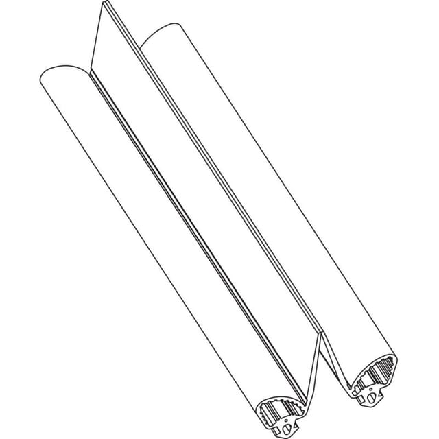 Maco - Hs Schlauchdichtung Für Dichtungsschiene Pvc, L=50 Meter, Schwarz (467023)