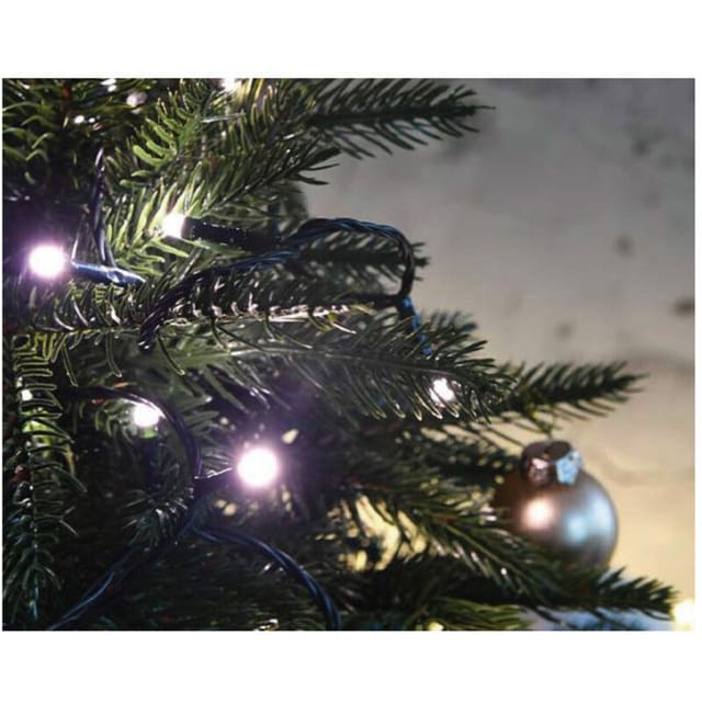 Flicker Light Brillant Led Opak 31v - L:8m - 128 Super Helle Weißes Licht - Grünes Kabel