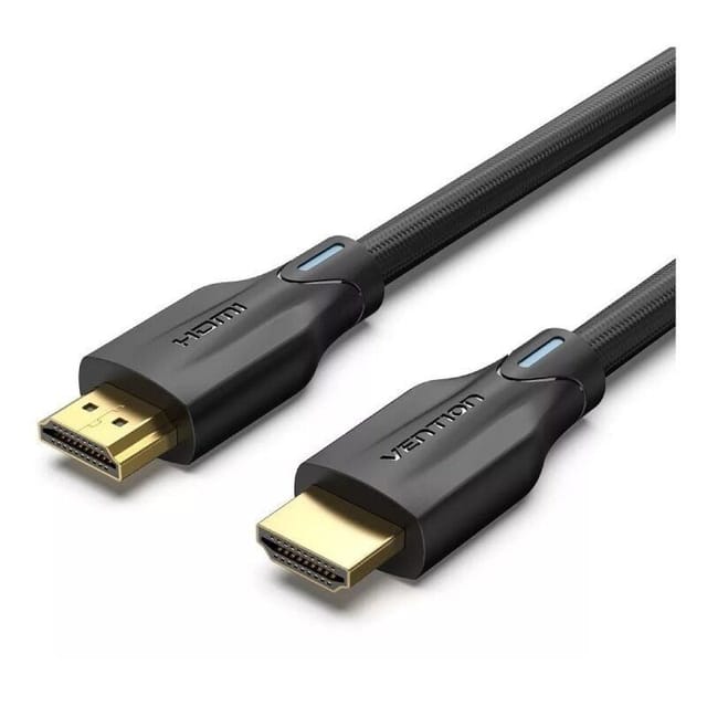 Kabel Hdmi 2.1 8k Vention Aaubf/ Hdmi Male - Hdmi Male/ 1m/ Schwarz