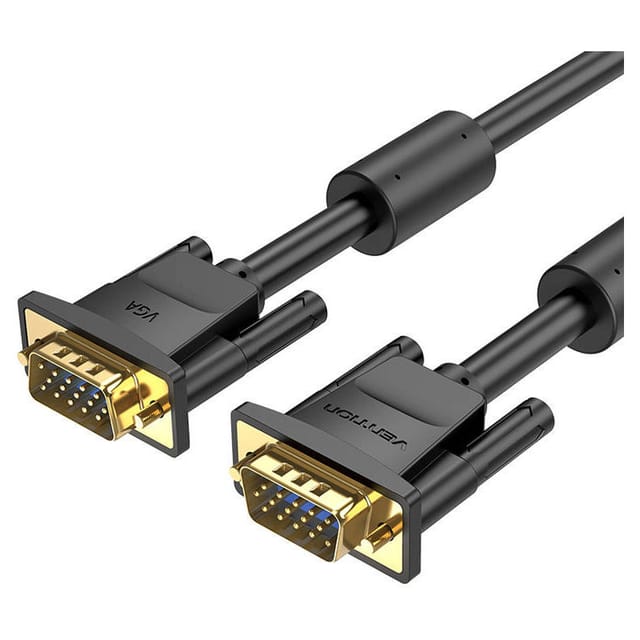 Vga(3+6)-kabel Mit Ferritkernen 1080p 60hz 5 Meter