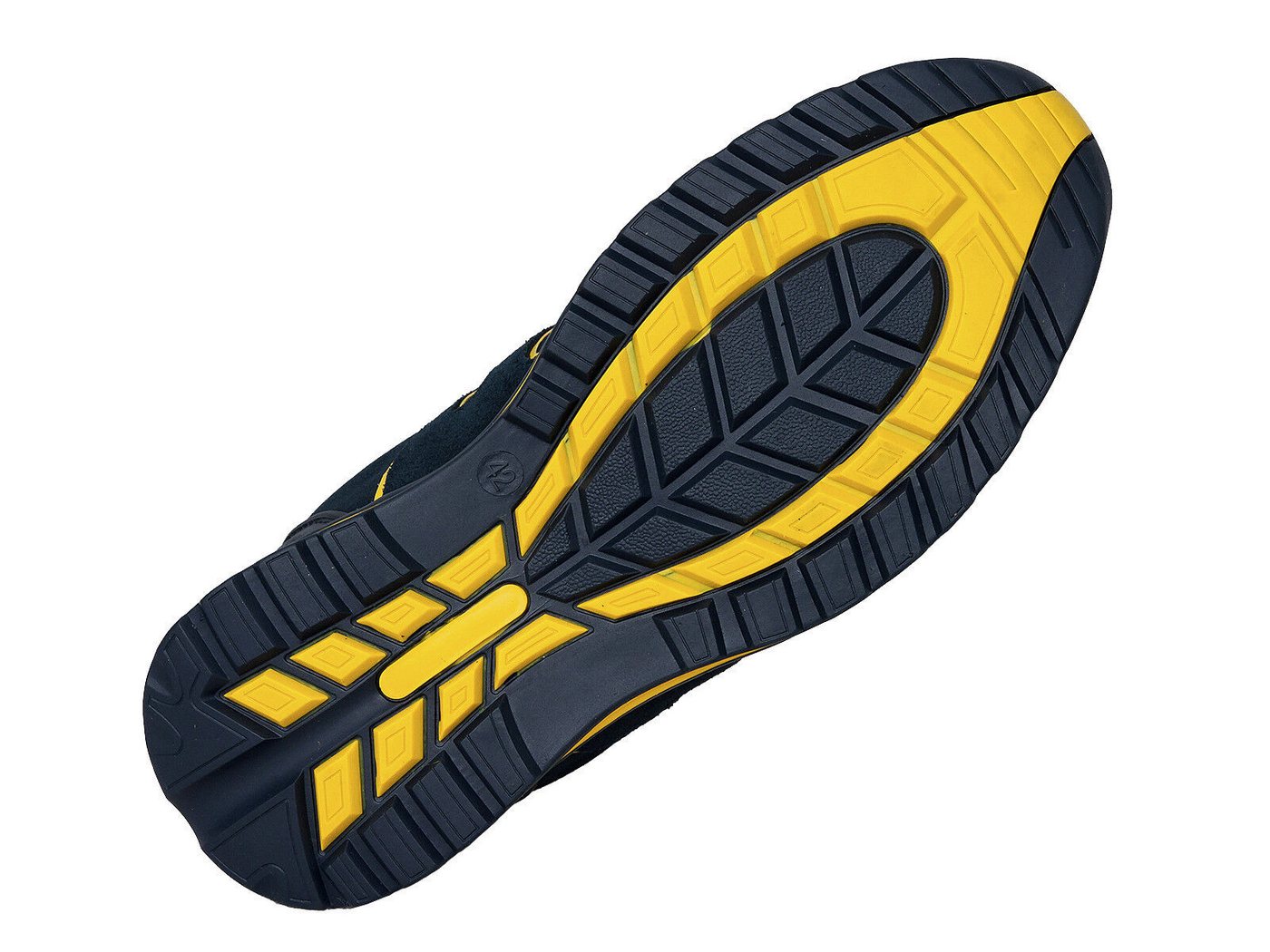 Arbeitsschuhe Sb Sra Halbschuhe Wildleder Blau/gelb 48 Bild 4