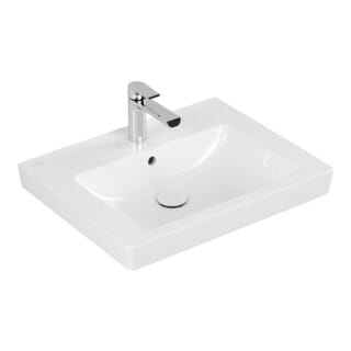 Villeroy&boch - Waschtisch Subway 600x470mm, 1 Hahnloch, Mit
