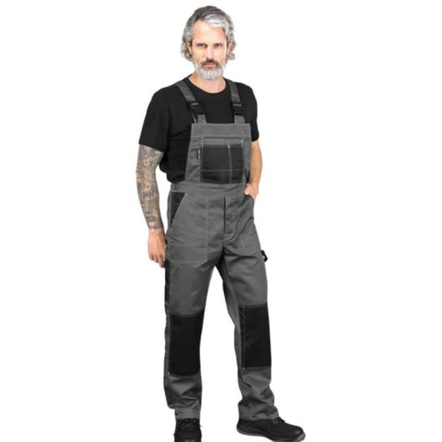 Arbeitslatzhose In Versch. Farben Grau 50