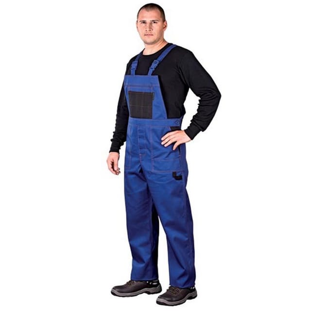 Arbeitslatzhose In Versch. Farben Blau 48