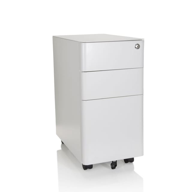 Rollcontainer Color I Metall Weiß Hjh Office