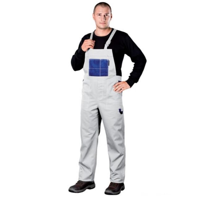 Arbeitslatzhose In Versch. Farben Weiß 46