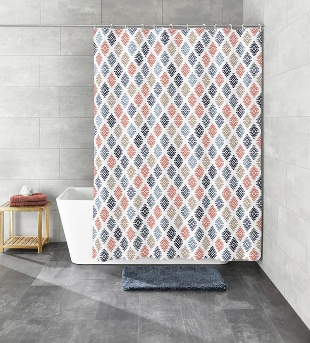 Kleine Wolke - Duschvorhang Breeze Multicolor, 180 X 200 Cm Duschvorhang