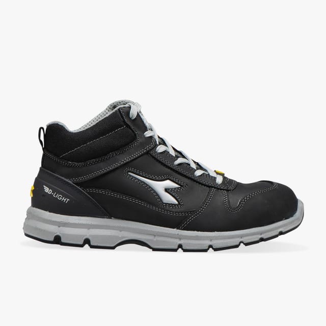 Diadora - Sicherheitsschuh Run Mid S3 Src Esd T.44 Schwarz