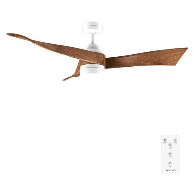Deckenventilator Mit Licht Energysilence Aero 5280 Dunkelholz - Cecotec