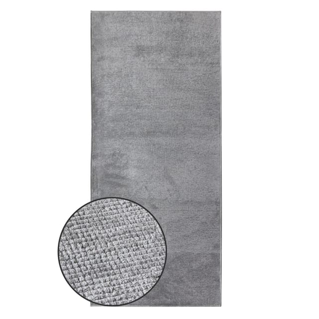 Teppich-läufer Auf Maß Azade Silber 80 X 250 Cm
