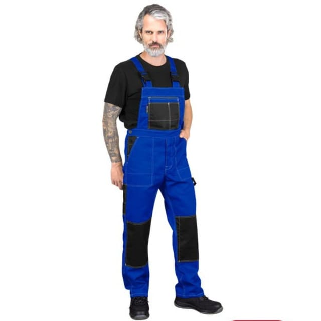 Arbeitslatzhose In Versch. Farben Blau 62