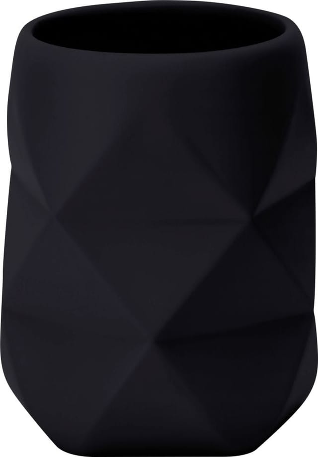 Kleine Wolke Zahnputzbecher Golden Crackle, Schwarz Zahnputzbecher