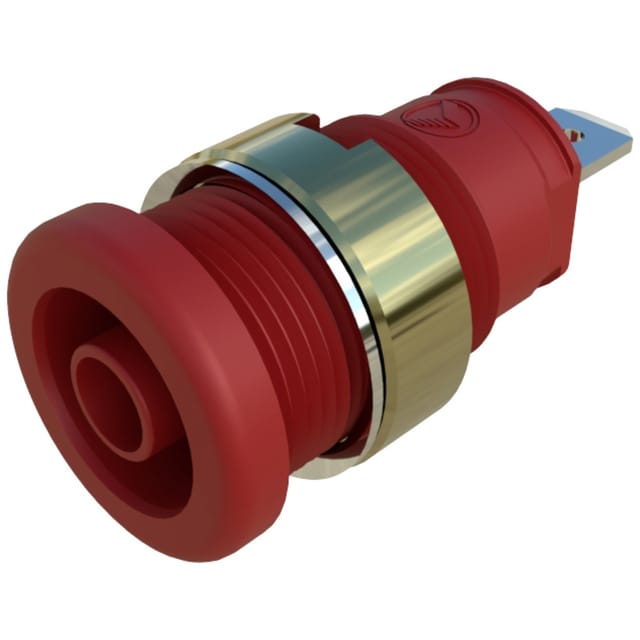 Seb 2610 F4,8 Ni Rot Sicherheits-einbaubuchse Rot 1 St. - Sks Hirschmann