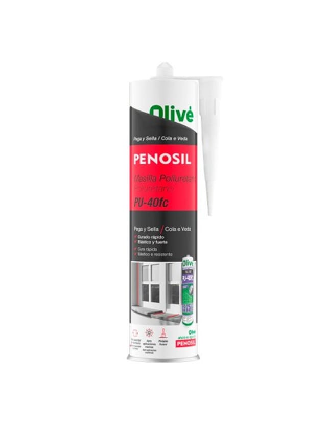 Tecnopur P-40 Polyurethan-spachtelmasse 300 Ml – Weiß, Penosil
