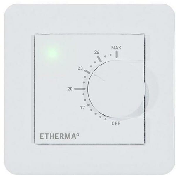 Etherma Ebasic Thermostat Weiß Bluetooth Heizungssteuerung