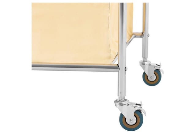 Schmutzwäschewagen Edelstahl 250l