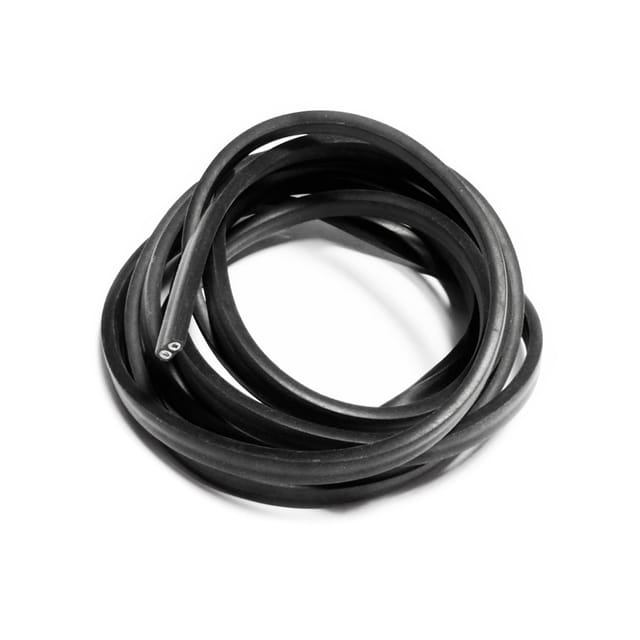 Parallel Flach Schwarz 2 X 2,5 Mm Außen Pro Meter [e3-11602] (e3-11602)