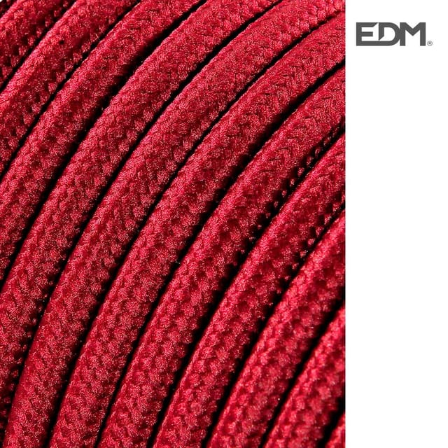 Kabel Cordon Tubulaire 2x0,75mm C08 Burgund 5mts