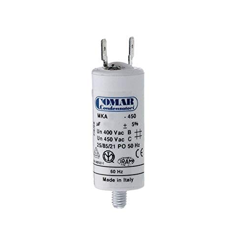 Edm - Kondensator Mka 70 Uf 5% 450 V 50x120 Mit M8 Stift Und Doppelfaston