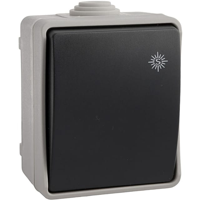 Edm - Wirtschaftlicher Wasserdichter Schalter Schrumpfverpacktes Ip44 R64030