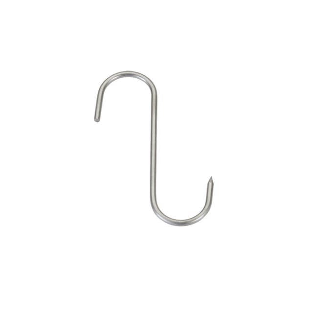 Blisterpackung Mit 3 Fleischerhaken, 16 Cm Lang Und 5 Mm Dick, Aus 18/8 Edelstahl.