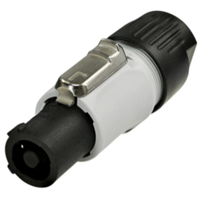 Rean - Av Rcac3o-g-000-0 Netz-steckverbinder Stecker Gesamtpolzahl: 2 + Pe 16 A Grau 1 St.