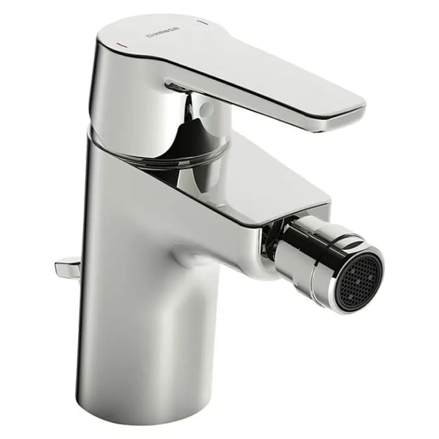 Hansa - Polo - Bidet-einhebelmischer Mit Ablaufgarnitur, Chrom 51433293