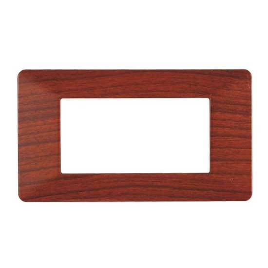 Kompatible Abdeckrahmen Vimar Plana 4 Module Kunststoff Radica Farbe Ettroit Ev83403
