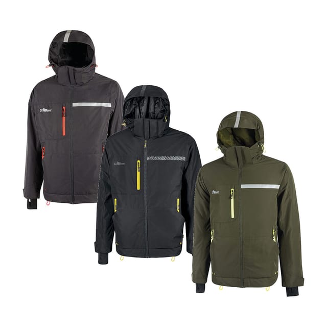 Winter-arbeitsjacke Wasserdicht Wink - Dunkelgrã¼n Xl