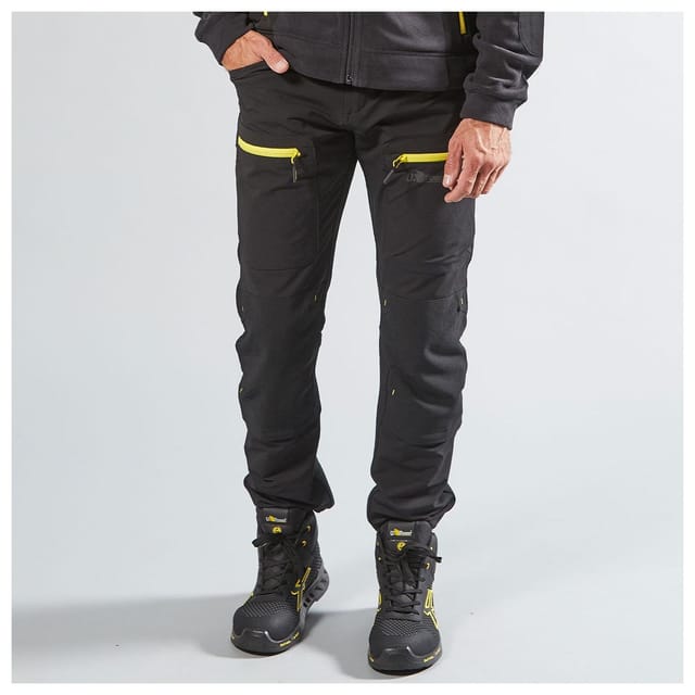 U-power - Horizon U-4 Stretch Arbeitshose - Xl - Schwarze
