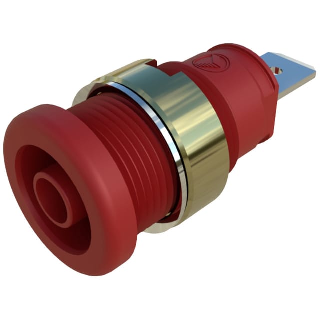 Seb 2620 F6,3 Ni Rot Sicherheits-einbaubuchse Rot 1 St. - Sks Hirschmann