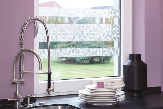Les Tendances - D-c-fix® Folie Static Window Stripes Globe 45 X 200 Cm, Transparent Klebefolien