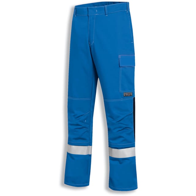 Uvex Multi Function 3855 Schweißer-arbeitshose - Blaue Cargohose: 42
