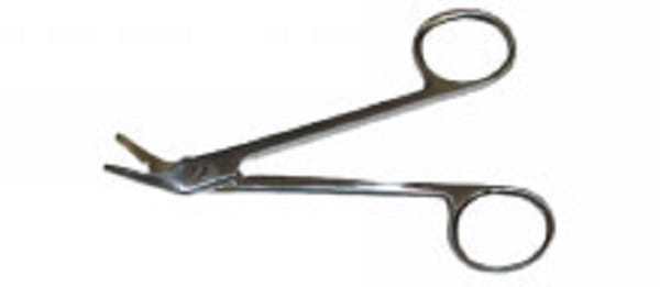 120 Mm Juwelierschere Mit Gebogenen Klingen Outifrance