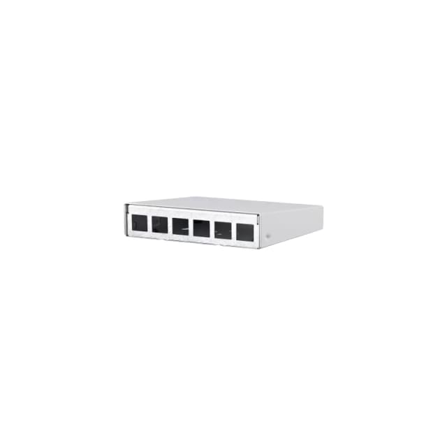 Metz Connect Metz Connect Keystone Ap-gehäuse 6 Port Reinweiß, Unbestückt (130861-0602ke)